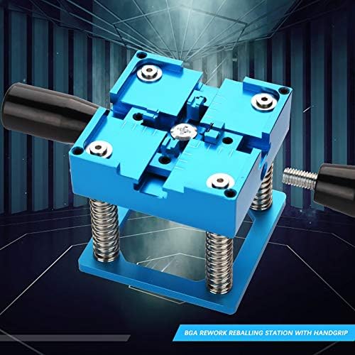 Shopping Spree Reballing Station, Reballing Solder Repair Rework Station Kit,Reballing Station Solder Rework Kit Soldering Station+Stencils+Balls Kit