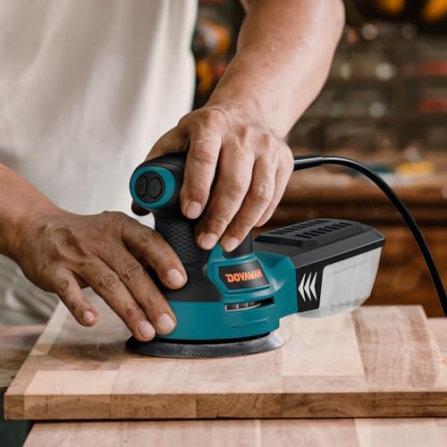 DOVAMAN Orbital Sander, Up to 13000 rpm, 3A Random Orbit Sander,