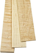 Soft Curly Maple by the Piece, 1/4" X 5" X 48"