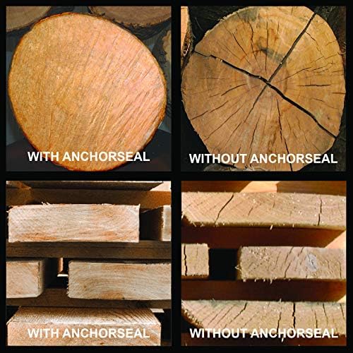 ANCHORSEAL 2 Log and Lumber End Grain Sealer, Prevents Checking, 1 Gallon