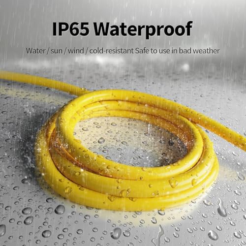 POWGRN 2 Pack 50 FT 12/3 Outdoor Extension Cord Heavy Duty Power Cord