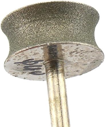 ILOVETOOL Diamond Mounted Point 40mm CONCAVE Cylinder Head Jade Carving Tools