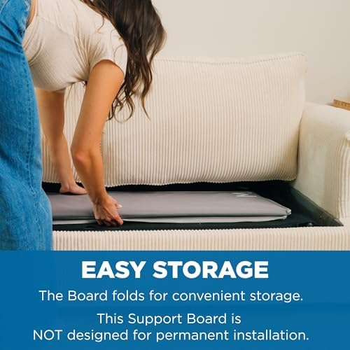 Meliusly Sleeper Sofa Bed Support Board Queen (60x48) - Heavy Duty Wood