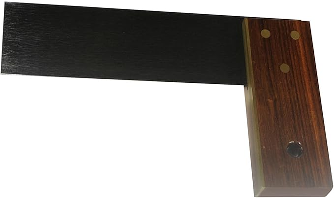Dapetz Carpenters Square 150mm Brass Carpentry Woodwork Joiner Tools DIY Rustproof