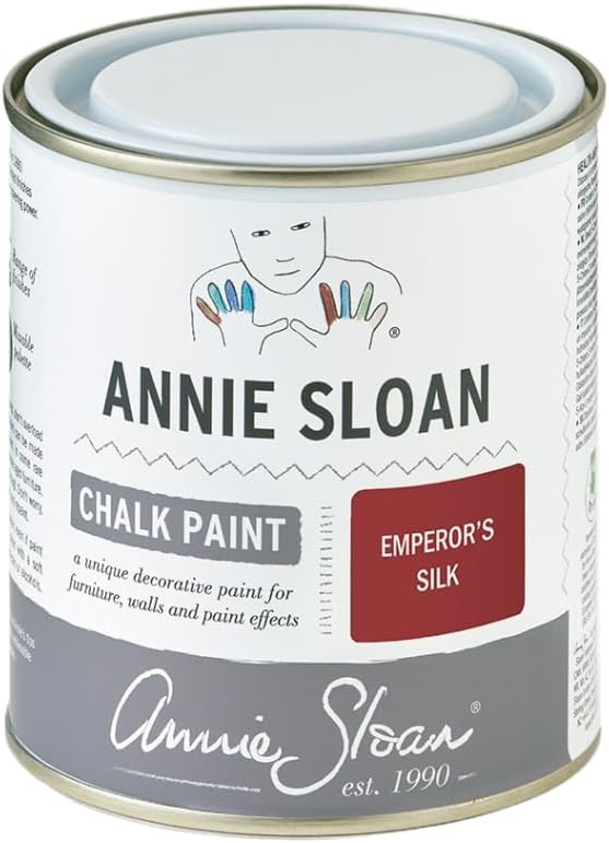 Annie Sloan Chalk Paint® (Emperor's Silk, 500 ml/16.9 Fl Oz) a unique decorative paint for furniture, cabinets and home décor with no sanding or priming