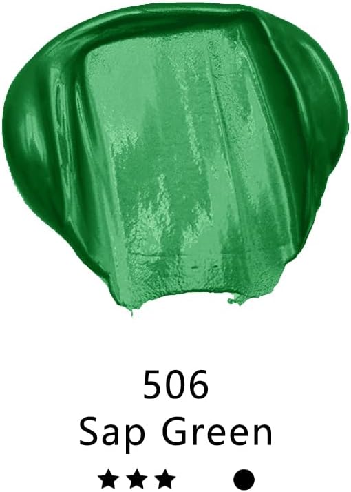 Artecho Sap Green Acrylic Paint 1000ml (33.8 fl oz) with Pump Dispenser – High Pigment for Exceptional Coverage, Large Bottle Craft Paint for Canvas, Wood, Rocks, Fabric, Ceramic – Non-Toxic