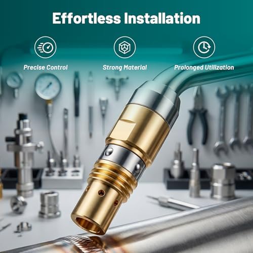 Gas Diffuser D-M100, Compatible with Mi ller MDX-100 1770028 MIG Welding Gun, Acc-uLock MDX, Welding Equipment for Mi ller 5 Pack