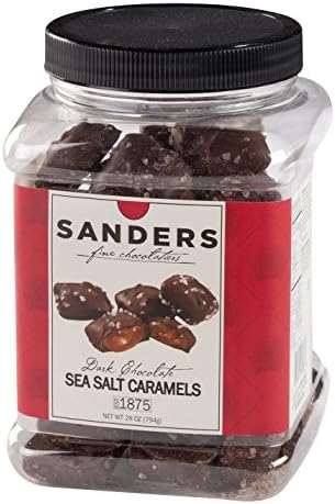 Miles Kimball Dark Chocolate Sea Salt Caramels - 28 oz.