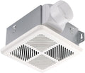 Tech Drive Very Quiet Bathroom Exhaust Fan - 70 CFM, 2.0 Sone, No Attic Access Needed, Energy Star Certified, Easy to Install,3-Inch Duct, Ceiling Mounted for Bathrooms Up to 75 Sq. Ft, White