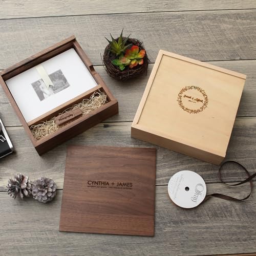Proflex Variety Pack Plywood 24pcs, 1/8" x 12” x 12” Real Wood Plywood Sheets Premium “A” Grade with Smooth Sanded Finish, Perfect for Laser Cutting & Engraving, Crafts, and DIY