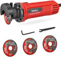 SHALL 3 Inch High-Speed Cut Off Tool, 3.5 Amp Metal Cutter Tool with 3Pcs Multifunctional Cut Off Wheels, 24000RPM Electricl Metal Cutting Tools for Steel, Inox