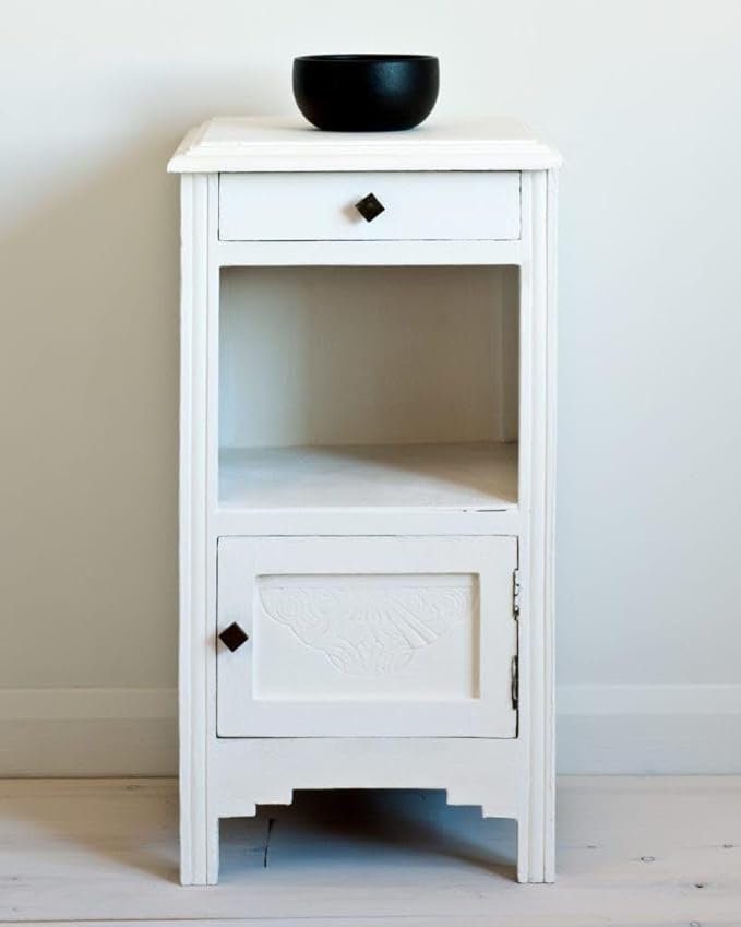 Annie Sloan Chalk Paint® (Pure, 120 ml/4.06 Fl Oz) a unique decorative paint for furniture, cabinets and home décor with no sanding or priming