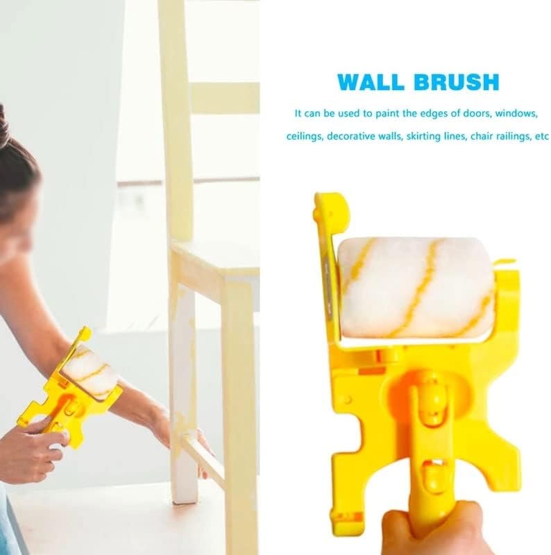 Clean Cut Paint Edger Roller Brush Wall Ceiling Door Painting Edging Tools for