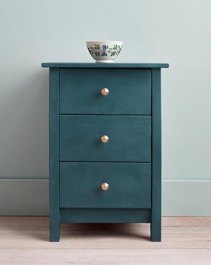 Annie Sloan Chalk Paint® (Aubusson Blue, 1 Litre/33.8 Fl Oz) a unique decorative paint for furniture, cabinets and home décor with no sanding or priming
