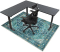 Anidaroel 46"x72" Chair Mat for Hardwood Floor/Tile Floor, Desk Chair Mat for Hard Floors, Under Desk Rug Protector for Rolling Chair, Computer Gaming Chair Mat, Low Pile Carpet Floor Mat