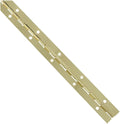 National Hardware N265-355 V570 Continuous Hinge in Brass,1-1/16" x 12"