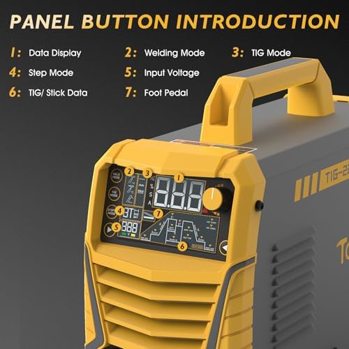 TOOLIOM 220A 7-in-1 Cold TIG Welder 110/220V Dual Voltage