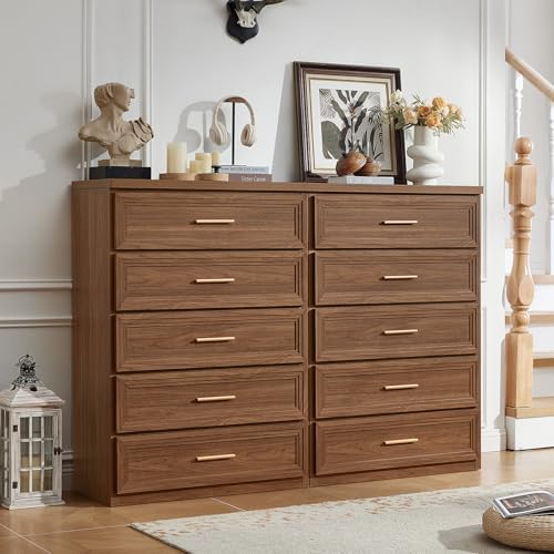 RWYHG Dresser Set for Bedroom with 5 Drawers 45" Tall