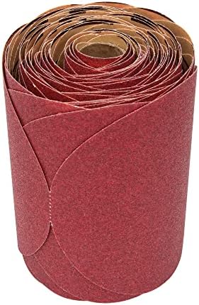 3M Red Abrasive Stikit Disc, 01113, 6 in, P150 Grade