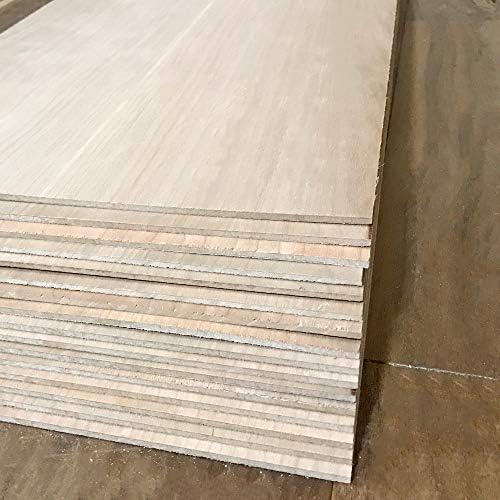 1/8" x 12" x 12" Cherry Plywood - Perfect for CNC, Laser Cutting & Engraving - Cherokee Wood Products (32pcs)