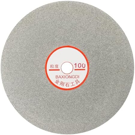 6 Inch x 1/2" Arbor Diamond Flat Lap Disc, 100 Grit