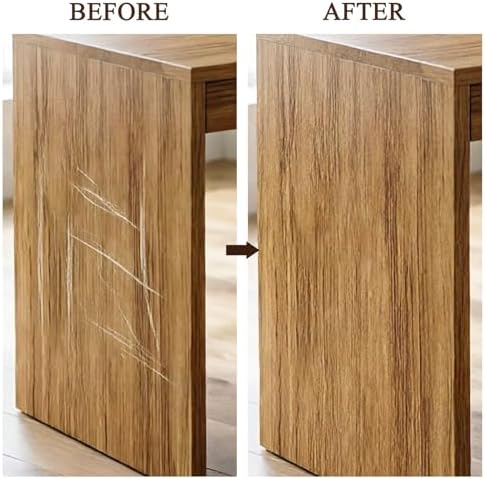 GSCIT Club Oak Wood Tape, 2.4 inch X 15ft Self Adhesive Wood Grain Tape Repair Wallpaper for Tables, Chairs, Baseboards, Doors, Windows, Floors, Handicraft DIY.