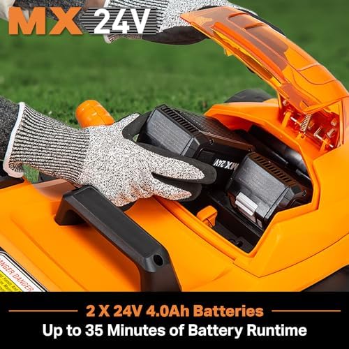 LawnMaster CLMF4815E 48V MAX 15-inch Brushless Cordless Lawn Mower
