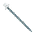 Fasteners Plus ST Fastening #10 x 2-1/2" Kwikseal Woodbinder Metal Roofing Screws Metal-to-Wood Bright White (Pack of 250)