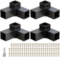 Heavy Duty Pergola Brackets Kit for 4"x 4" (Actual 3.5" X 3.5") Lumber