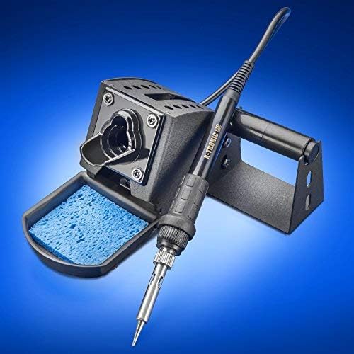 X-Tronic's • Cutting Edge in Technology • Model 5040-XR3 All-In-One Hot Air Rework & Soldering Iron Station with Preheater. Now Includes Plug & Play Hot Air Gun With Iron Holder & Sponge Cleaner