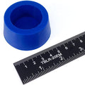 High Temp Masking Supply 1-7/8" x 2-3/16" Silicone Rubber Plug - Hollow Tapered Stopper for Powder Coating, Painting, Automotive, TIG Weld Back Purge - Non-Toxic, Flexible, Reusable HTP11 (1 Pack)