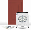 ALL-IN-ONE Paint by Heirloom Traditions, Paprika (Autumn Orange),Gallon - Durable cabinet and furniture paint. Built in primer and top coat, no sanding needed. Includes our 30 featured color card.