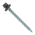 Fasteners Plus ST Fastening Kwikseal Woodbinder Metal to Wood #10 X 2 Burnished Slate Screws with EPDM Rubber Washer, 250-Count - Designed for Metal Roofing and Siding Panels