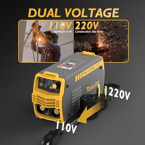 TOOLIOM 135A 2-in-1 Mini Stick Welder, 110V/220V