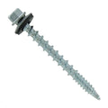 Fasteners Plus ST Fastening #10 x 2 Kwikseal Woodbinder Metal Roofing Screws Metal-to-Wood Galvanized (Pack of 250)