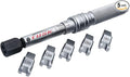 TUSK Spoke Torque Wrench Kit Adjustable 30-150 in-lb with 5 Heads | Compatible with KTM Husqvarna. Adjustable torque wrench with 5 drop-forged heads for precise spoke tension.