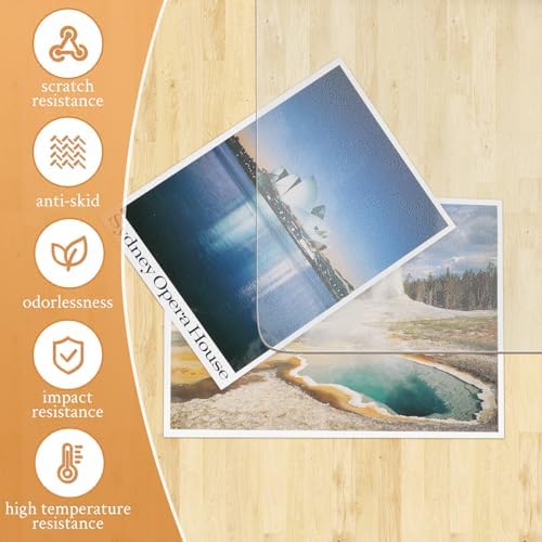 KMAT Office Chair Mat,Easy Glide Hard Wood Tile Floor Mat