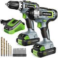 WORKPRO 20V Cordless Drill Combo Kit