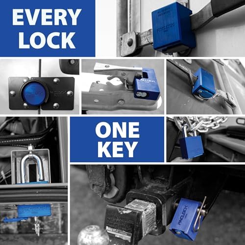 PACLOCK's 2-Series Padlock, Standard Rekeyable (SR), 5/16" Diameter Hard. Stainless Steel Shackle, 2-1/2" Tall, Keyed Differently w/ 2 Keys, Stainless Steel
