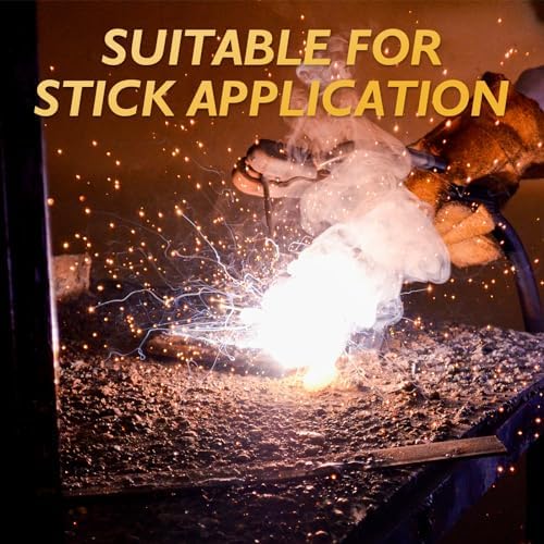 TOOLIOM E7018 Welding Rod Low-Hydrogen Stick Electrodes, 1/8" 5LB