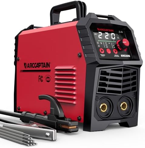 ARCCAPTAIN 220A Stick Welder, 110V/220V ARC/Lift TIG Welding Machine