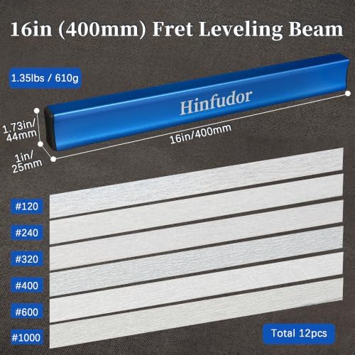 Guitar Fret Leveling Beam, Luthier Sanding Beam Fret Leveler Tool