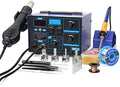 BACOENG 2in1 862d+ SMD Soldering Iron Hot Air Soldering Station W/Various Accessories(Improved Version of 852 and 862)