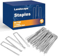 Whonline 560 Pack Landscape Staples 6 Inch, Galvanized Garden Stakes