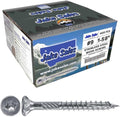 Jake Sales #9 x 1-5/8" Silver Star Stainless Steel Wood Screw Torx/Star Drive Head - Grade 300 Series Stainless Steel Torx/Star Drive Wood Screws - (Full Box - 4,000 Approx. Screw Count)
