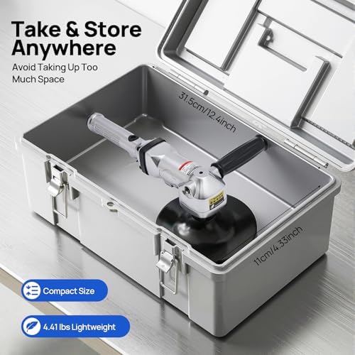 7 Inch Concrete Grinding Polishing Machine with Saf-ety Switch Button