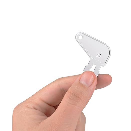 Heavy Ignition Key,10 Pack 8H5306 CAT Disconnect Key Fits Caterpillar, Older Ignitions Battery Disconnect and Komatsu Machines