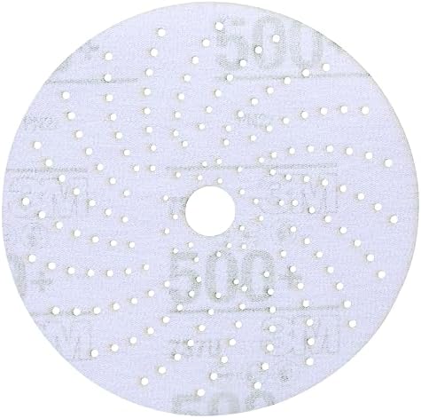 3M Cubitron II Hookit Clean Sanding Abrasive Disc 31463, 3 in, 320+ Grade, Pack of 50 Discs, Virtually Dust-Free, High Performance, Long Lasting, Multi-Hole Pattern, for Automotive Sanding