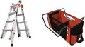 Little Giant Velocity Multi-Position Ladder, 17 Ft, Silver