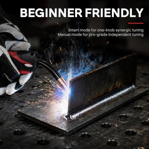 YESWELDER 160A MIG Welder, 110V/220V MIG/Flux Core/Lift TIG/Stick